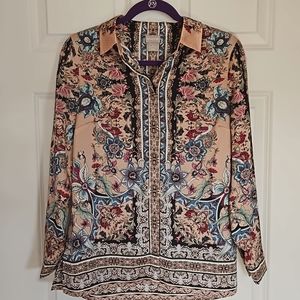 Chicos Button Down Dress Shirt